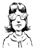 small headshot with glasses
