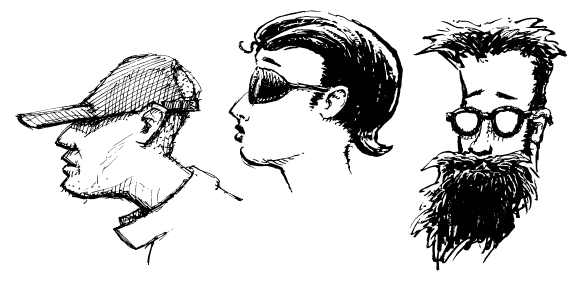 3 heads